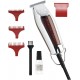 Tondeuse Wide detailer 5 chrome/bordeaux