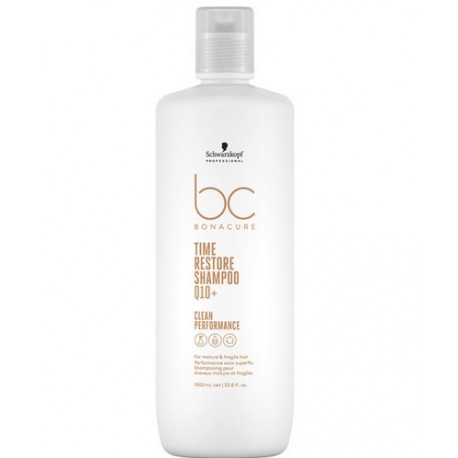 SCHWARZKOPF SHAMPOING MICELLAIRE Q10 + TIME RESTORE 1L