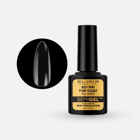 ELIXIR SEMI PERMANENT 8ML - 801 TOP COAT